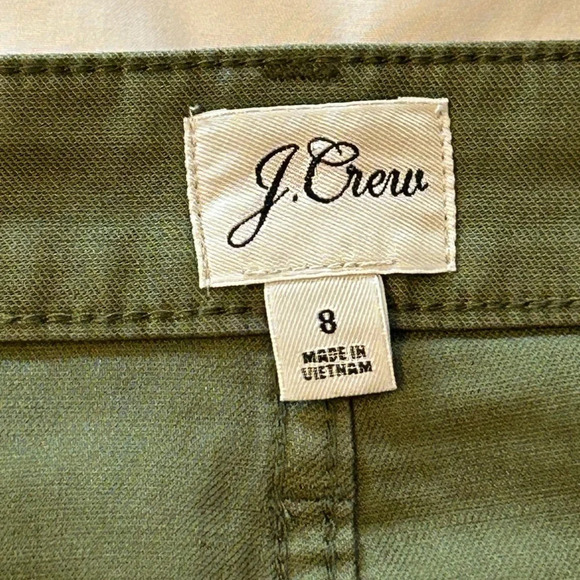 J Crew Military Garment-dyed mini skirt, BK713 size 8 - Picture 7 of 11